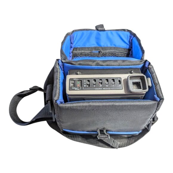 Vintage Polaroid Spectra System Instant Film Camera With Optex Carry Bag - Picture 9 of 9